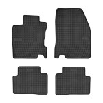 floor mats ( set, rubber, 4pc., black) NISSAN QASHQAI II 11.13- suv
